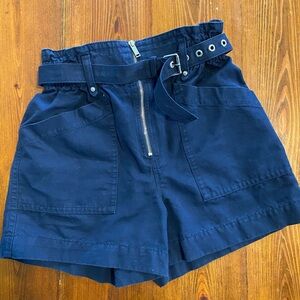 Banana Republic High Waist Navy Shorts